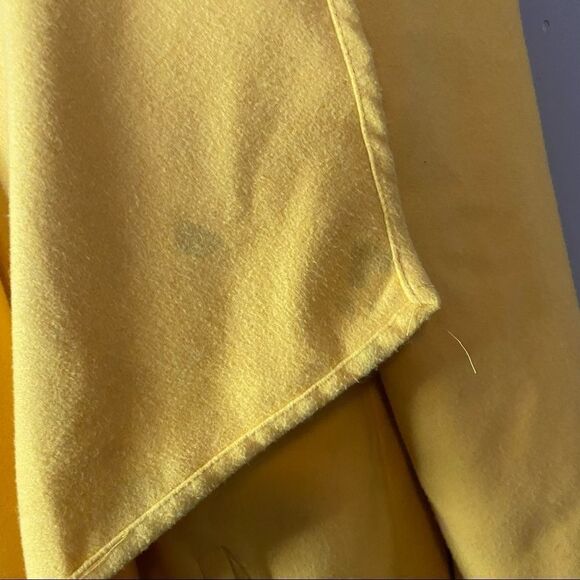 36POINT5 Yellow Mustard Polyester Long Coat - Picture 6 of 11